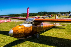 Planeur en bois